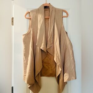 Atmosphere Beige Waterfall Vest